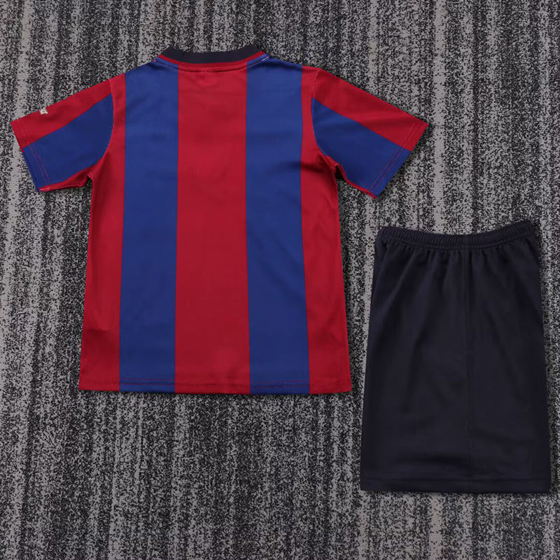 98-99 Barcelona home kid kit