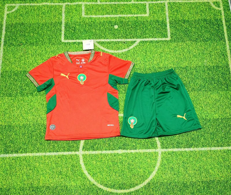 2026 Morocco Home Kids — Jsonwang 26/27