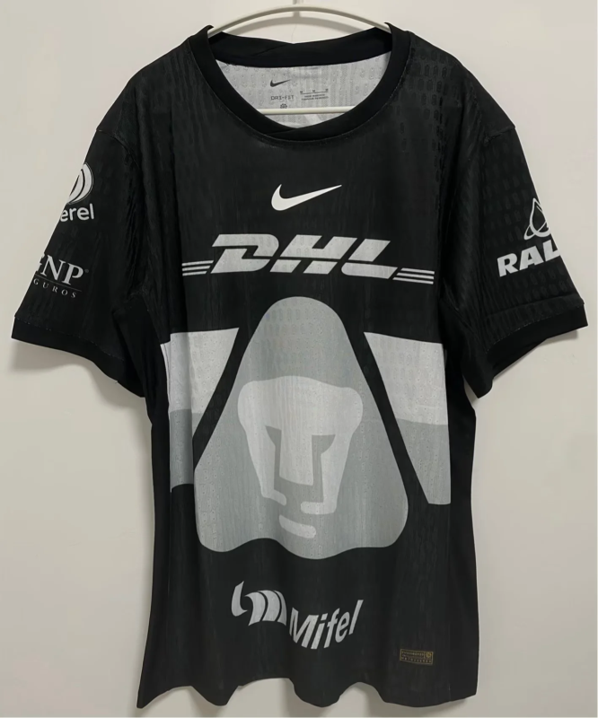 25-26 Pumas Black Goalkeeper player Version jersey