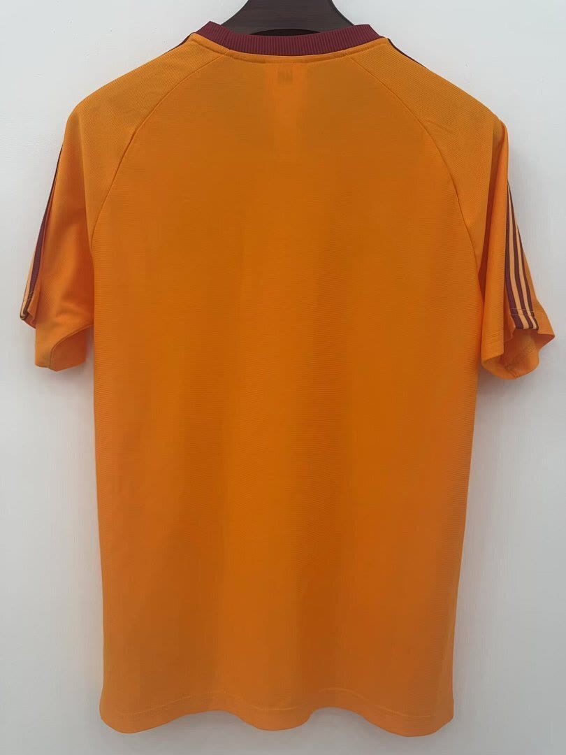 Roma 2025/26 Retro Model Orange jersey S-2XL