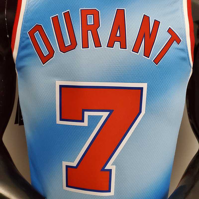 New Nets DURANT #7 Retro Limited Edition Blue