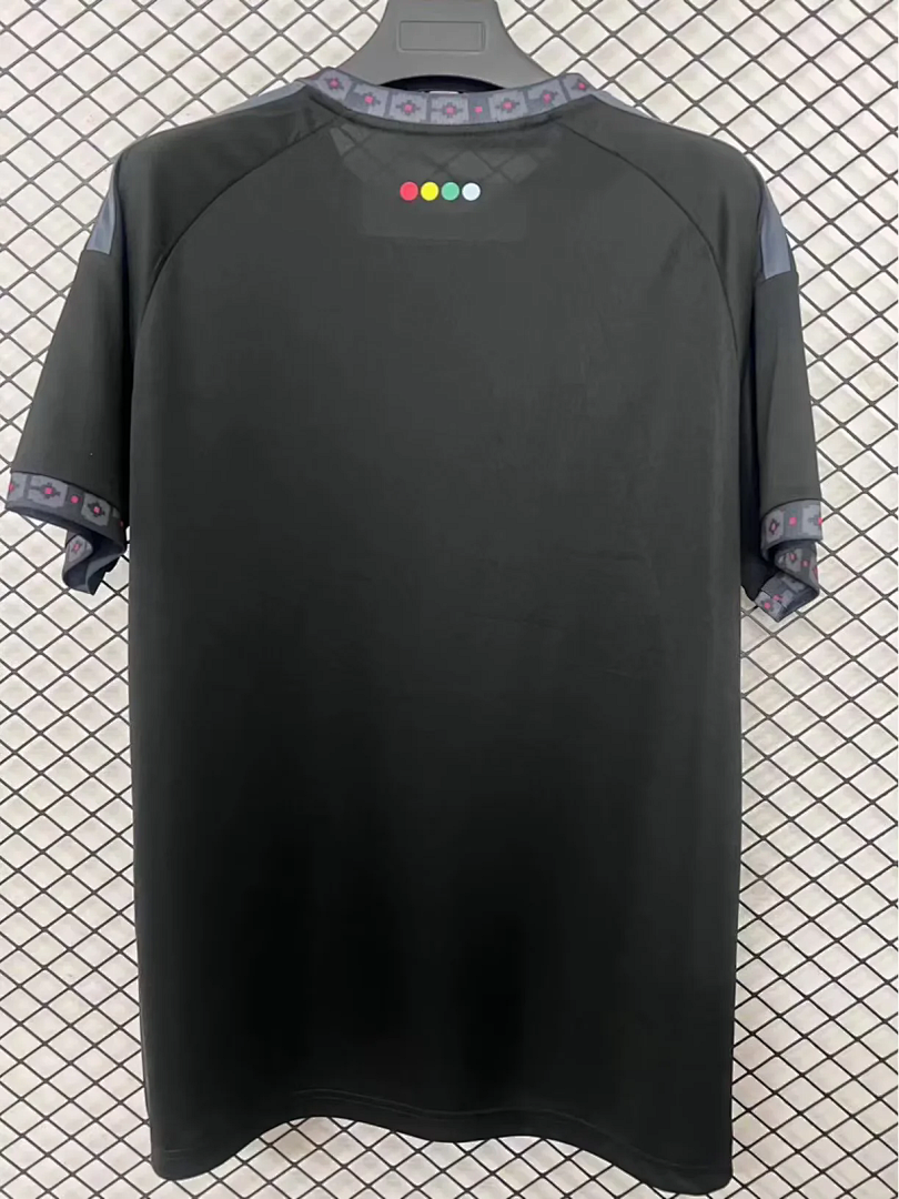 Colo Colo away black soccer jersey size S-4XL