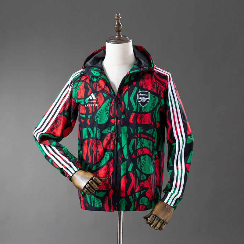 Arsenal 2025/26 Colorful Windbreaker