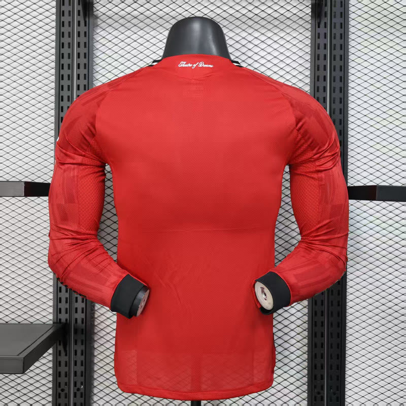 25-26 MNU home long sleeve player version jersey
