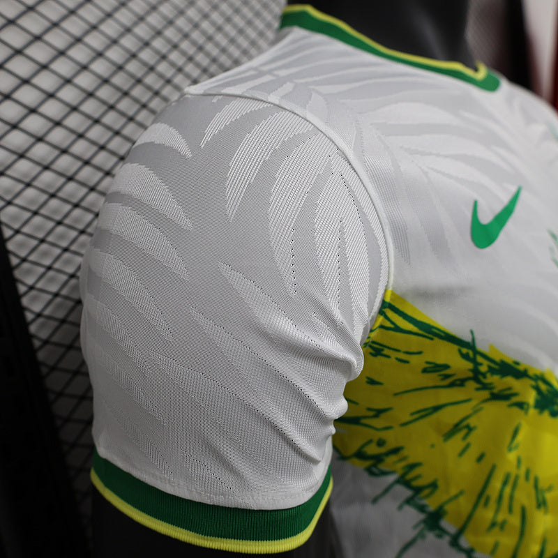 24-25 Brazil white dove of peace player version jersey