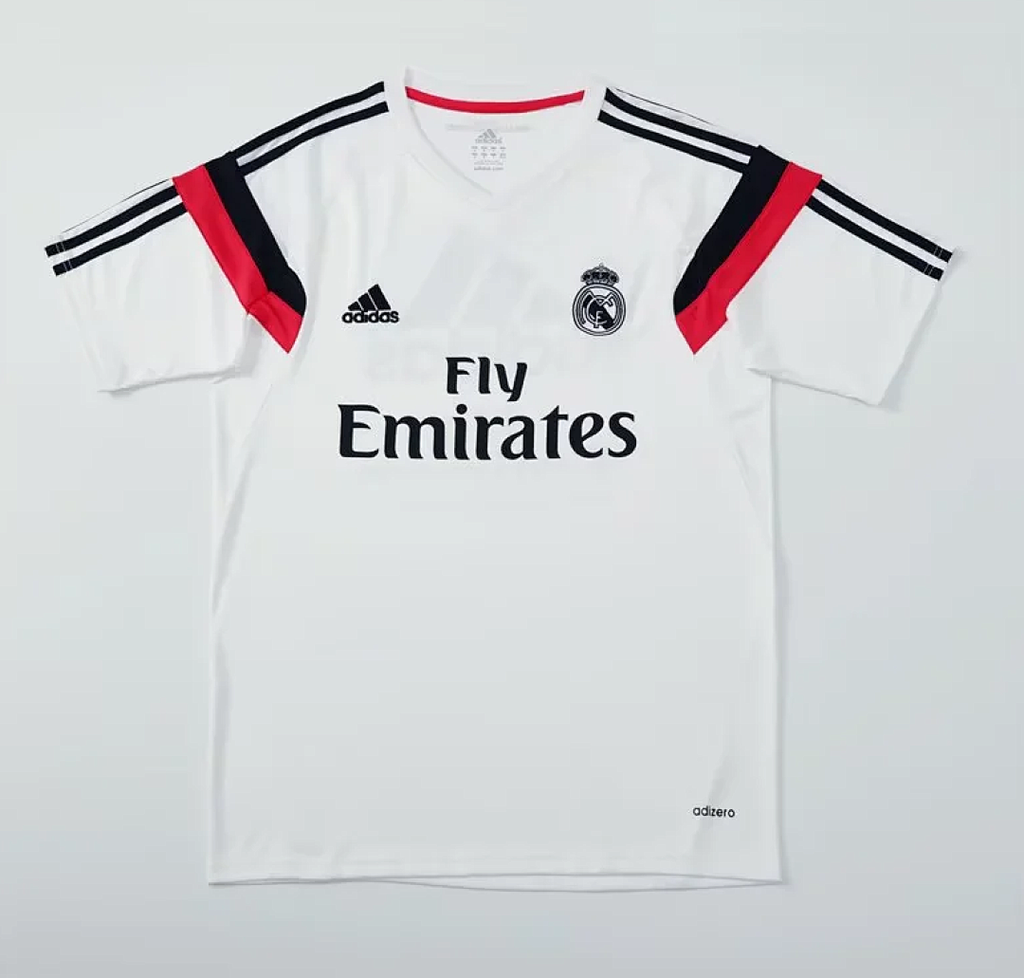 Real Madrid 14-15 white training shirts S-XXL