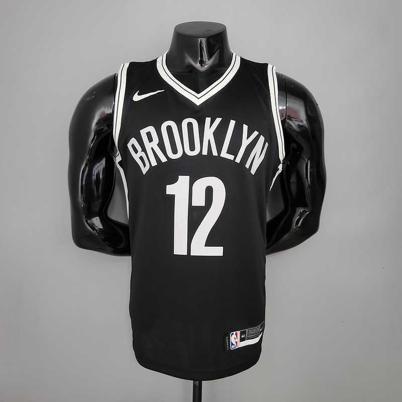HARRIS#12 Brooklyn Nets black