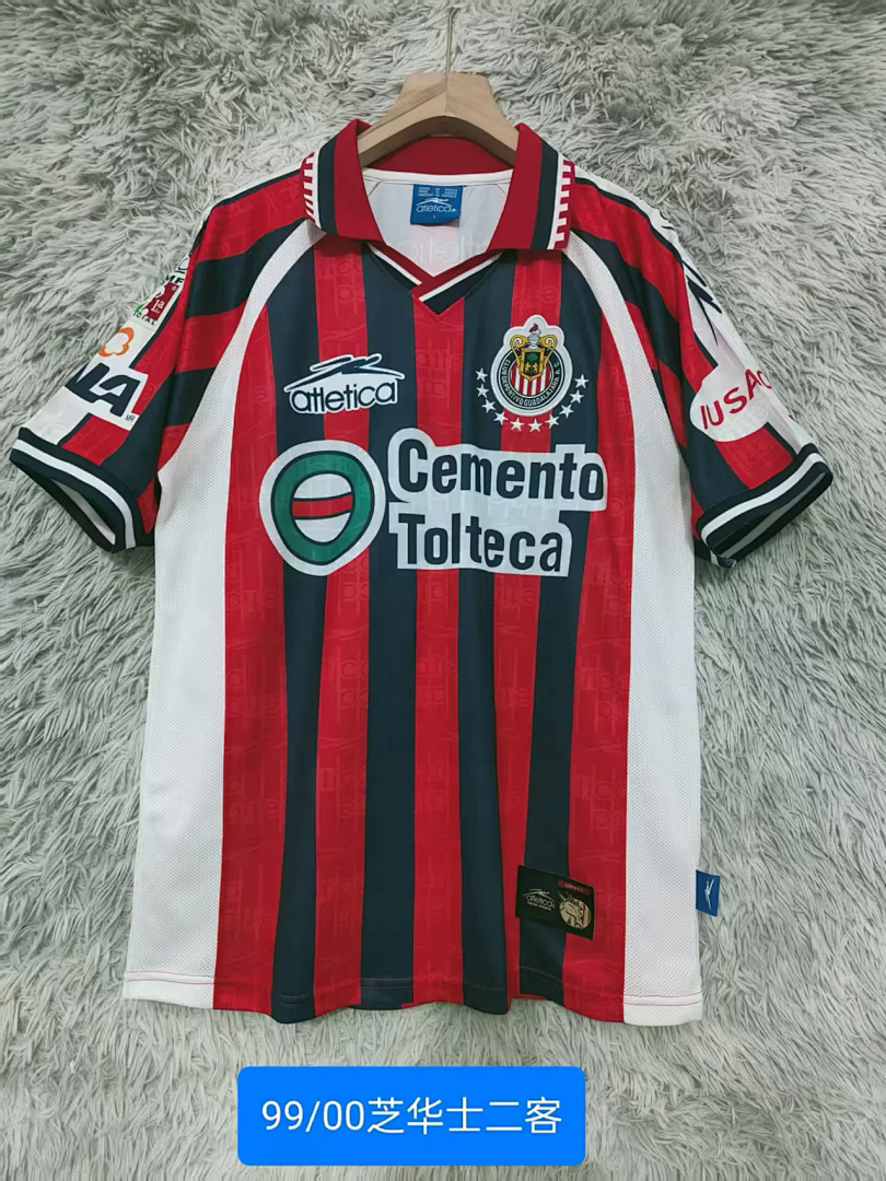 Retro 1999-00 Chivas Third Away Soccer jersey