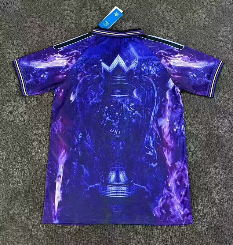 25-26 Manchester United Gold cup purple special jersey