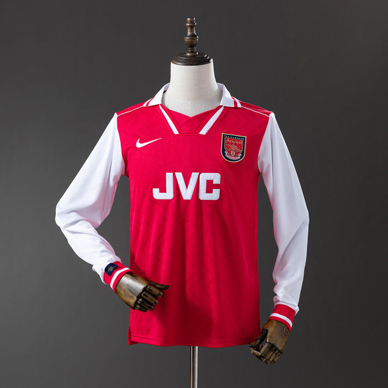 Retro Arsenal 1996/97 Home Long Sleeve soccer jerseys