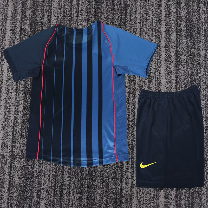 Retro Barcelona 2003/04 Away kid kit soccer jerseys