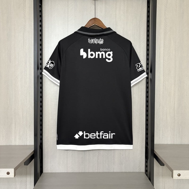 Vasco da Gama 2025/26 Home Soccer Jersey with all Sponsor