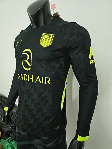 26-27 Atletico Madrid Away Player version Long Sleeve S-3XL — Jsonwang 26/27
