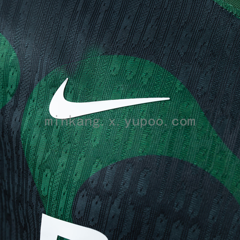 Sporting Lisbon 25/26 Player Version Alternative Jersey Black