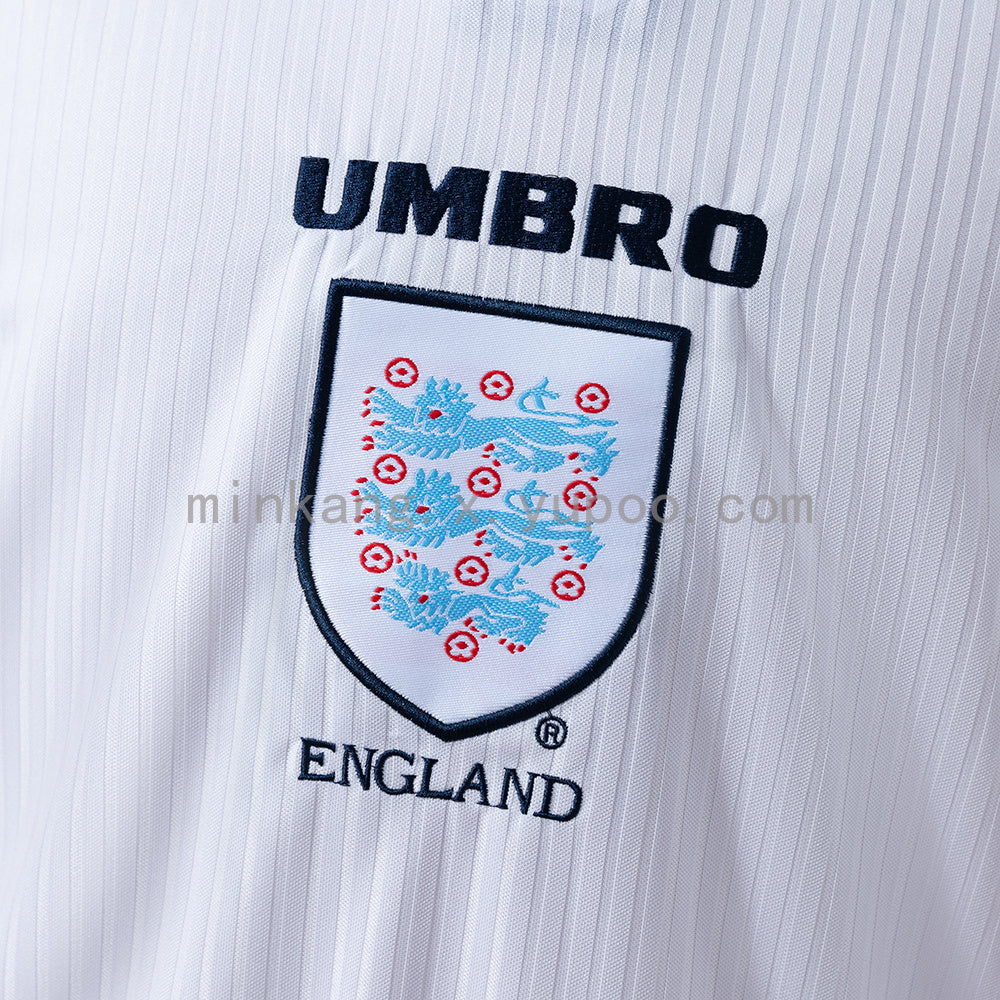 Retro Long Sleeve 1998 England home S- XXL