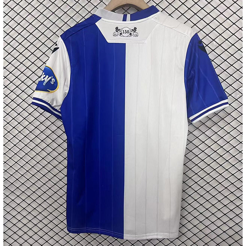 25-26 Blackburn Rovers Home Soccer Jersey