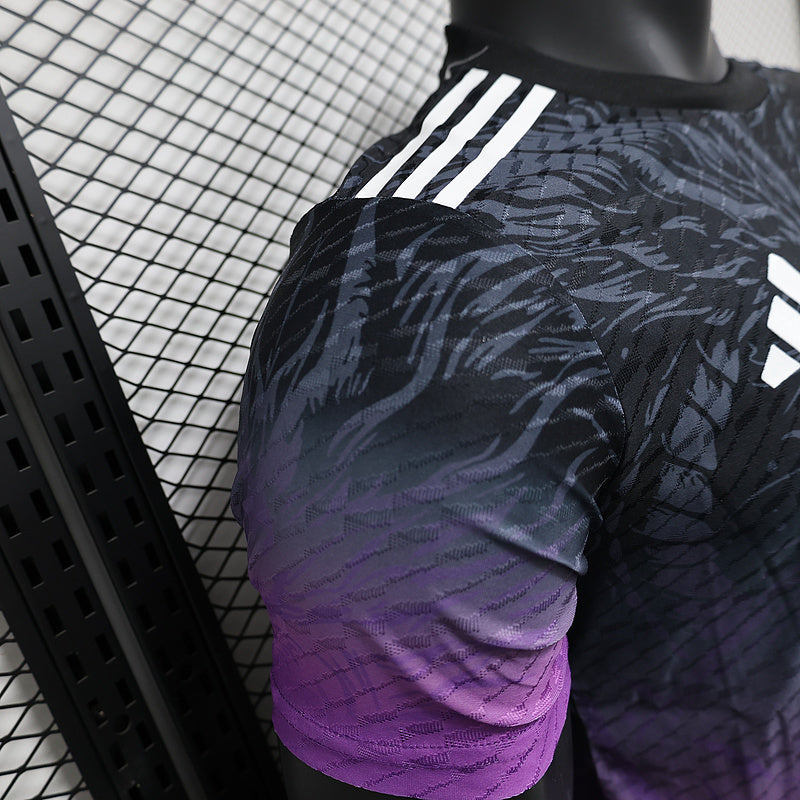 24-25 Real Madrid black and purple Dragon player version jersey