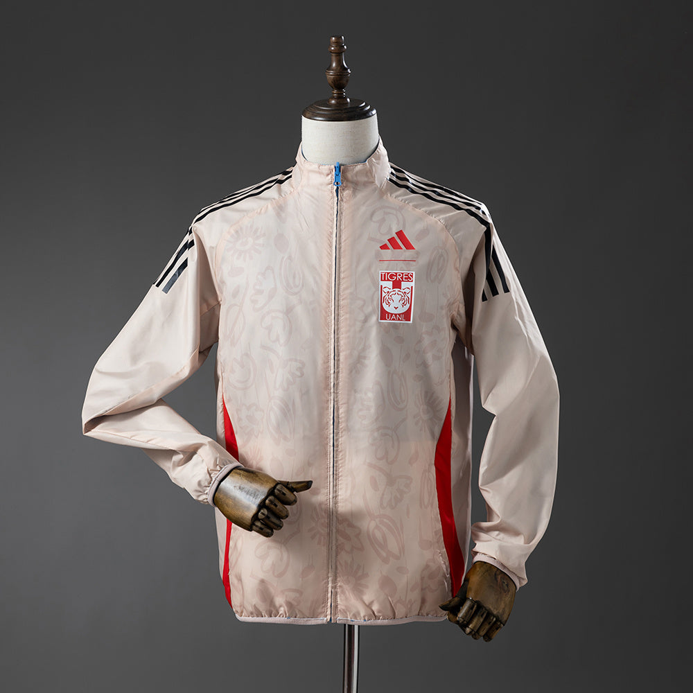Tigres Reversible Jacket Windbreaker - Beige &amp; Blue S-XXL