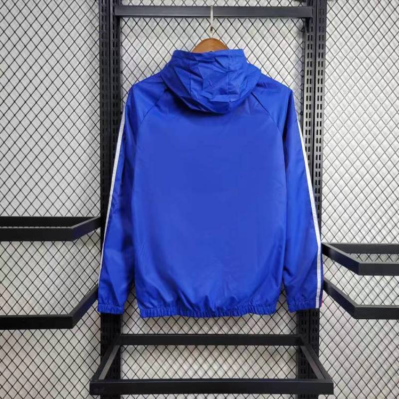 Lyon 2025/26 Blue Windbreaker