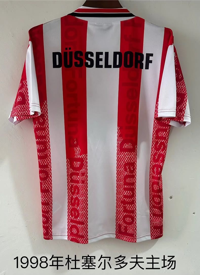 Retro 1998 Fortuna Düsseldorf Home jersey size S-2XL