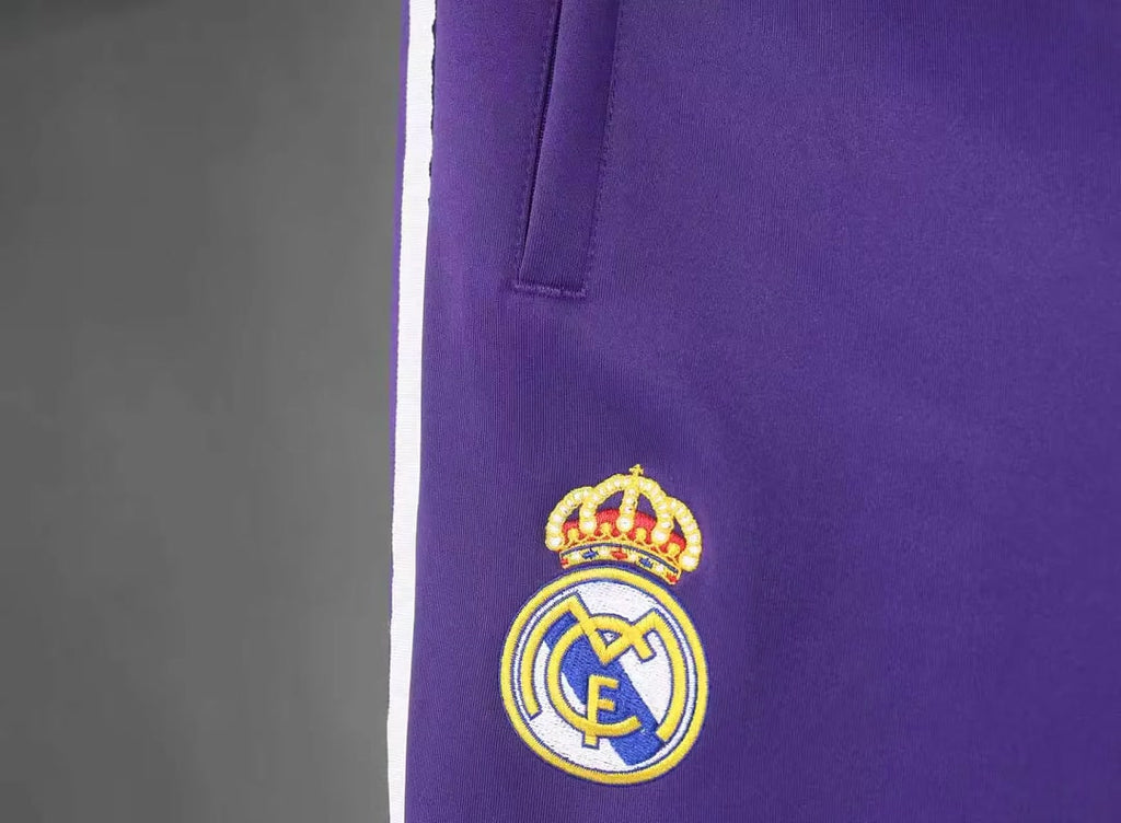 Real Madrid 2026/27 Purple long sleeve Jacket suit S-XXL