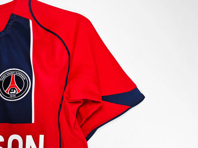 Retro PSG 2004/05 Away Red Soccer jersey