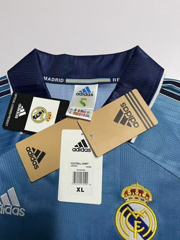 Retro Real Madrid 1999/00 Third away Jersey Size S-XXL