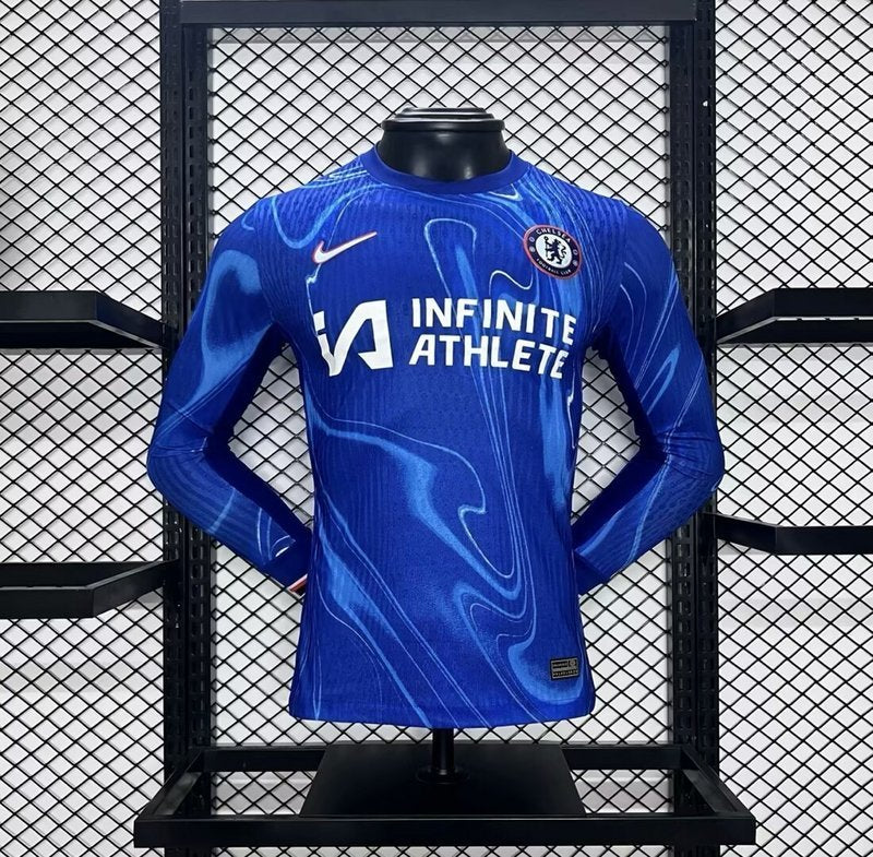 24-25 Chelsea Home Player Long Sleeve Jersey