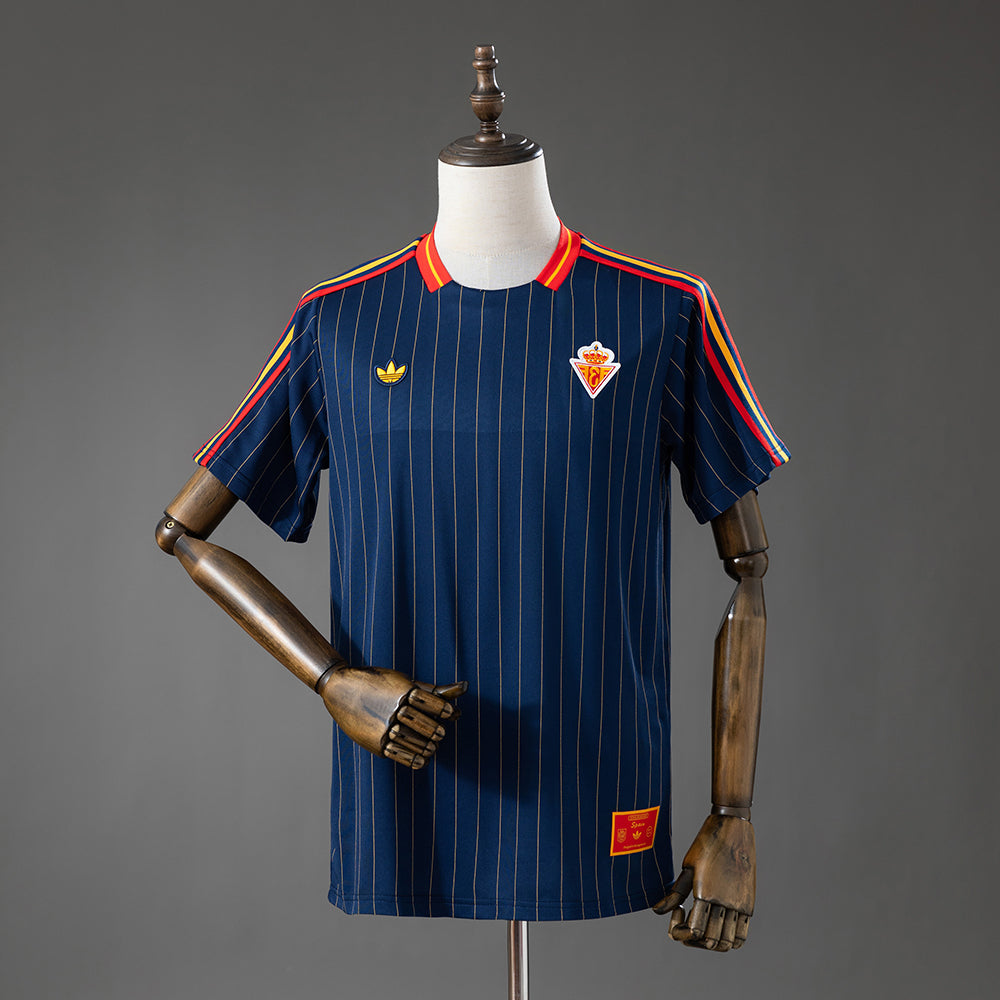 Spain Terrace Icons T-Shirt Navy Blue S-XXL