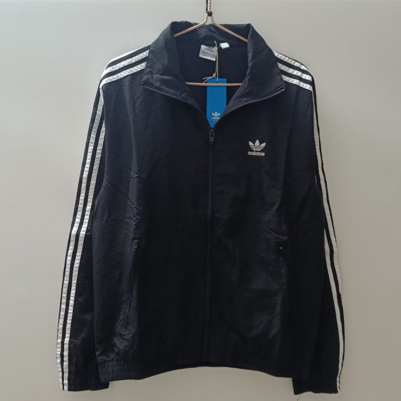 25-26 AD Black windbreaker