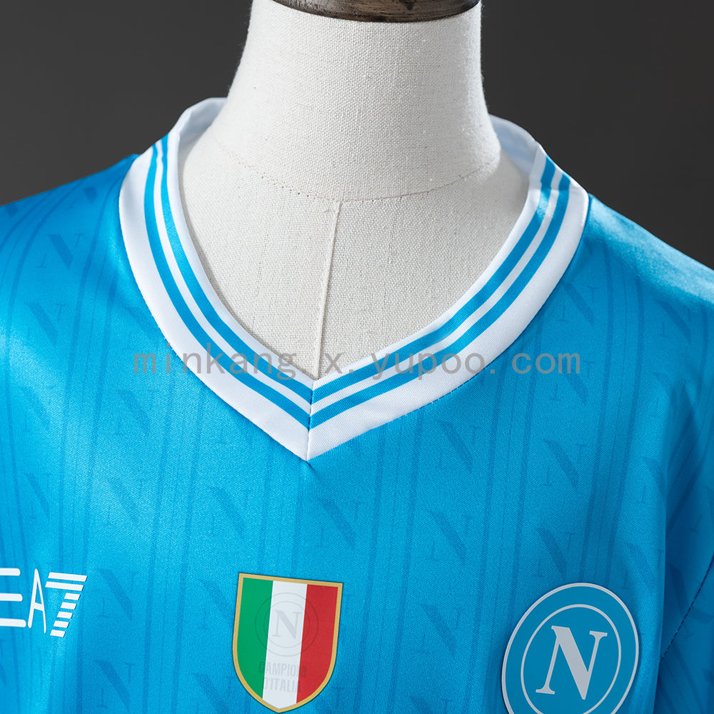 Napoli 25/26 Home kids kit Jersey SIZE 16-28