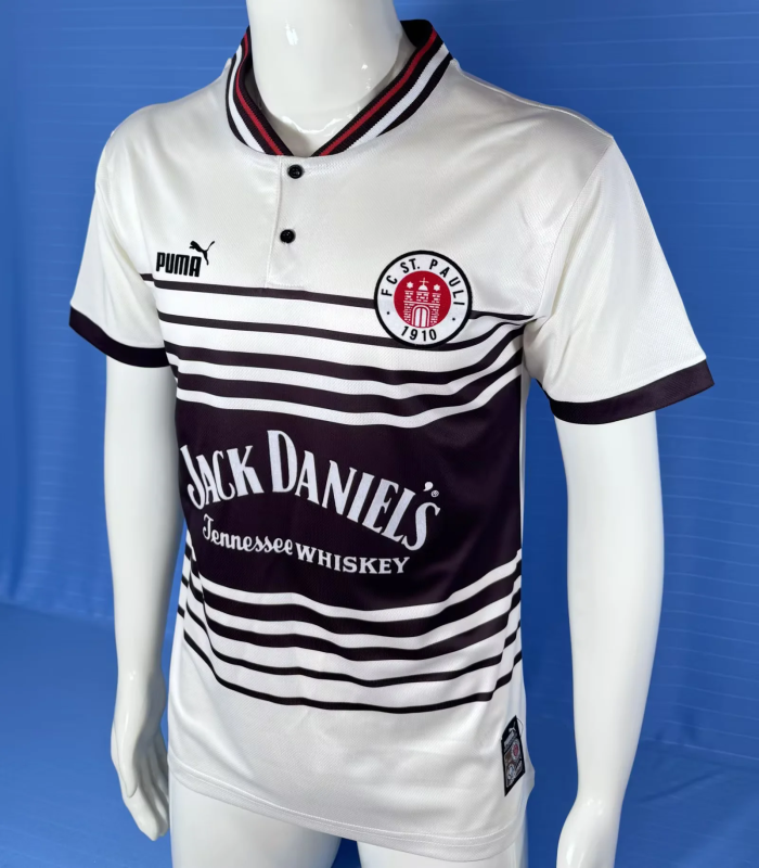 Retro 1997/98 FC St. Pauli home soccer jersey Size S-2XL