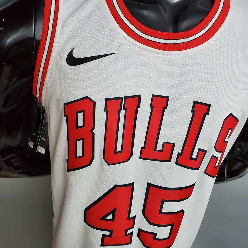 JDRDAN#45 Chicago Bulls white
