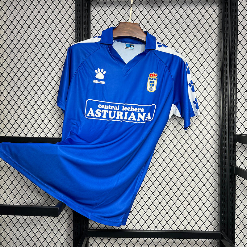 90-91 Real Oviedo Home Retro Jersey