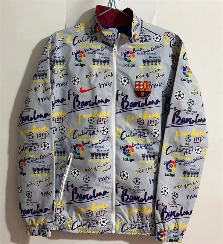 23-24 Barcelona REVERSIBLE windbreaker