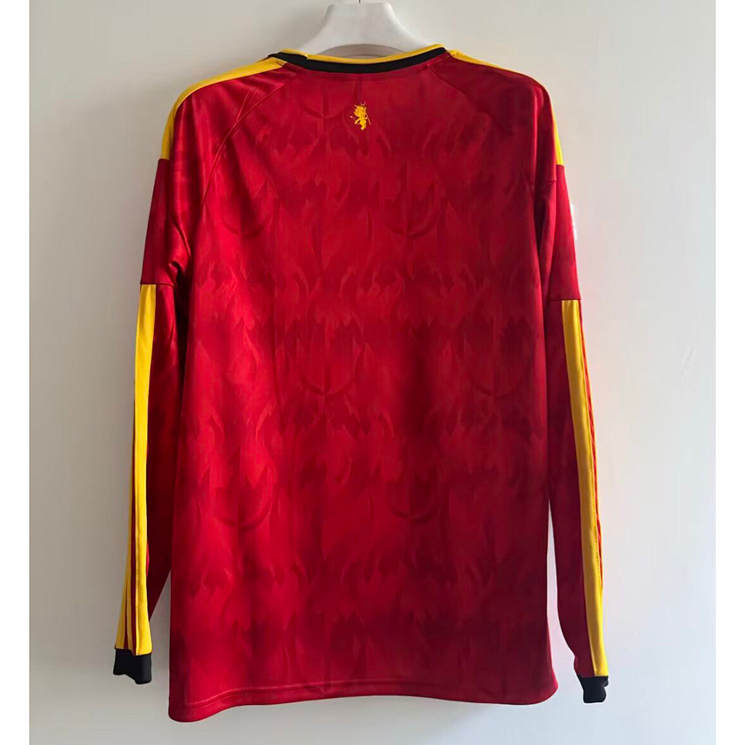 Belgium 2026 World Cup Home Long Sleeve Jersey