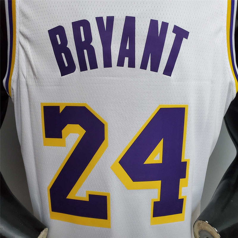 Bryant #24 Lakers Round neck white