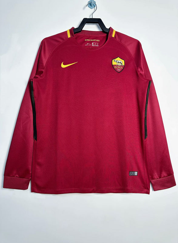 17-18 Roma home long sleeve retro jersey