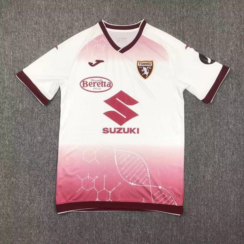 24-25 Torino white red training jersey