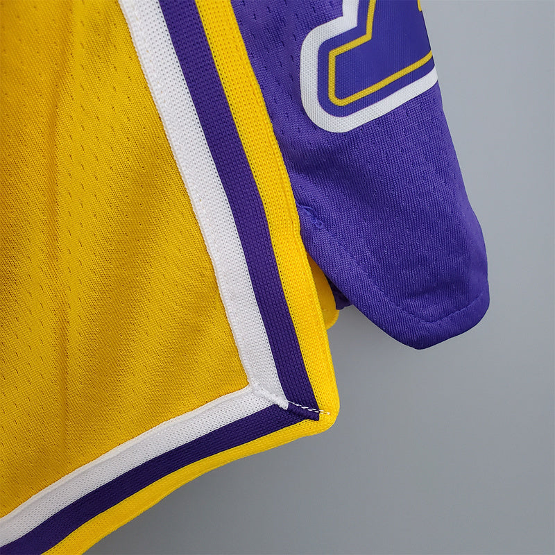 Lakers Yellow Shorts