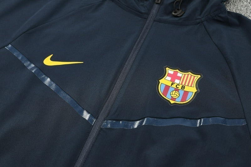 Barcelona 2025/26 Black Windbreaker suit S-2XL
