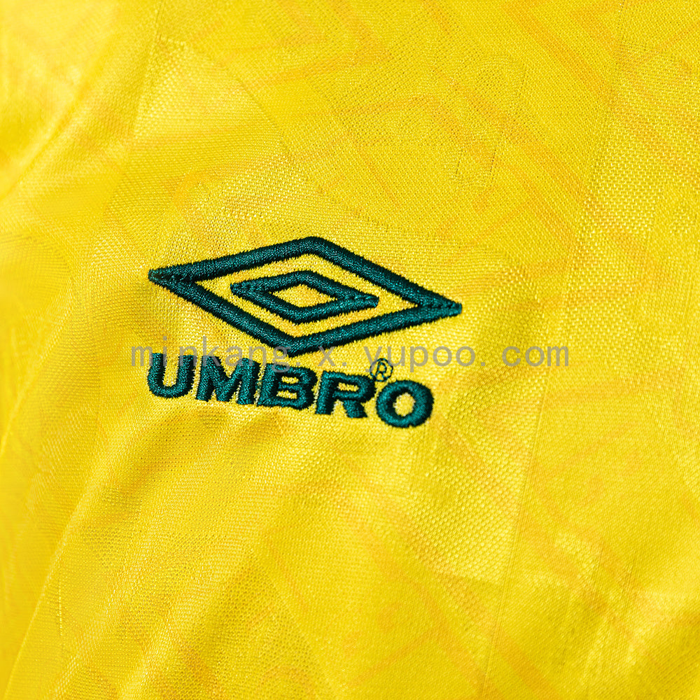 Retro Brazil 91/93 home S-XXL