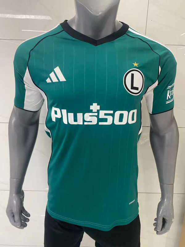 25-26 Legia Warszawa away soccer jersey size S-2XL