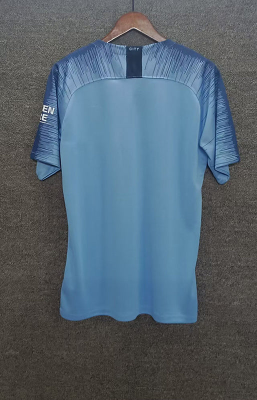 18-19 Manchester City home retro jersey