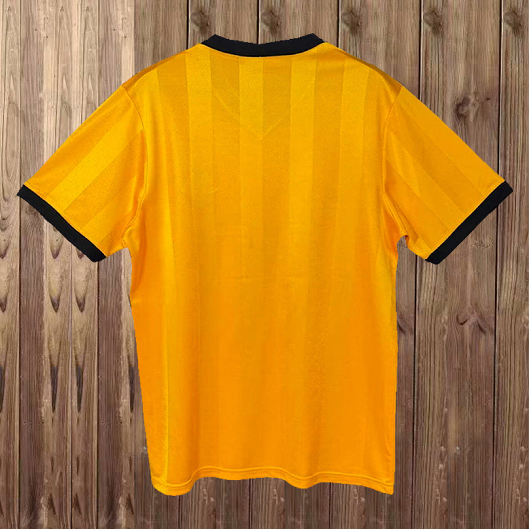 Retro Wolverhampton Wanderers 1986/88 home soccer jersey size S-2XL