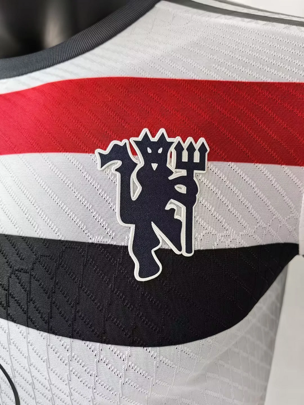 24-25 Manchester United third away white player version jersey