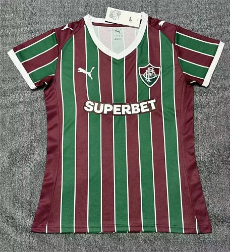 26-27 Fluminense Home Woman S-2XL — Jsonwang 26/27