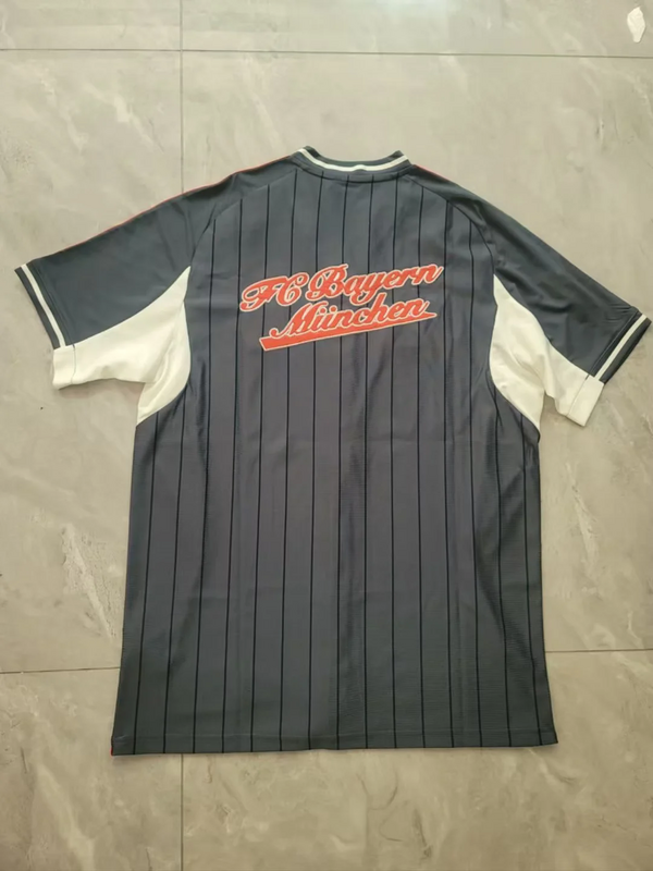 25-26 Bayern gray baseball jersey