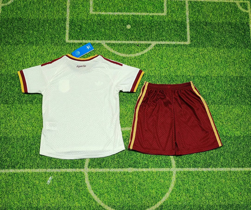Spain 2026 World Cup Away Player Version kids Soccer jersey
