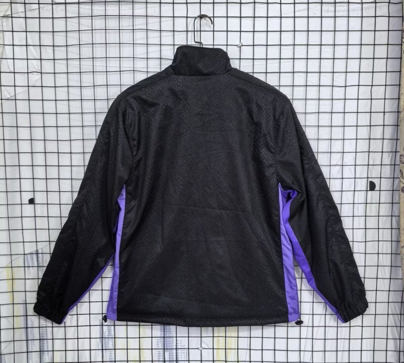 25-26 Barcelona Black Windbreaker